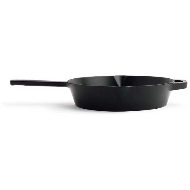 Milo by Kana 10Inch Enameled Cast Iron Skillet Nonstick PreSeasoned