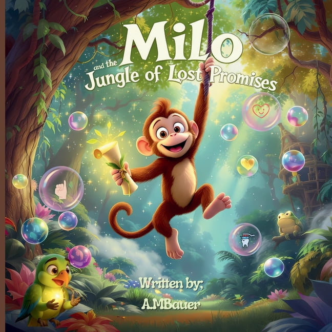 Milo the Monkey's Magical Lessons Milo and the Jungle of Lost Promises: A Magical Story About Keeping Your Word, Honesty & Responsibility (Milo the Monkey, Book 2, (Paperback)