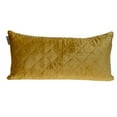 thumbnail image 1 of Milo Transitional Yellow Rectangle Throw Pillow, 1 of 1
