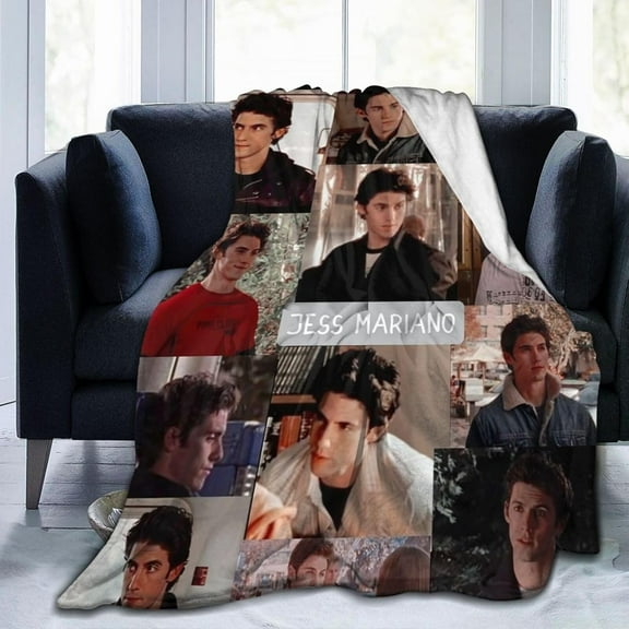Milo Ventimiglia Fleece Blanket for Couch - Throw Blanket Lightweight Milo Ventimiglia Merch Super Soft Cozy Luxury Bed Blanket Microfiber and Throws for Sofa