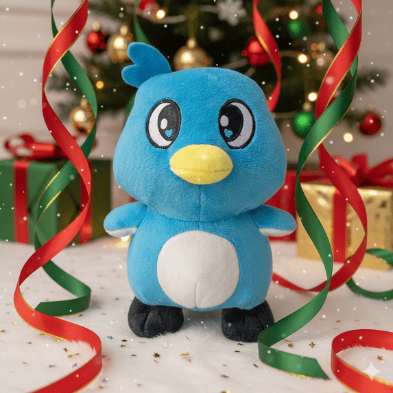 Milo and Chip Collectible Plush Figure, 10" Gaming Stuffed Toy, Adorable Stuffed Anima Plushie for Fans and Collectors