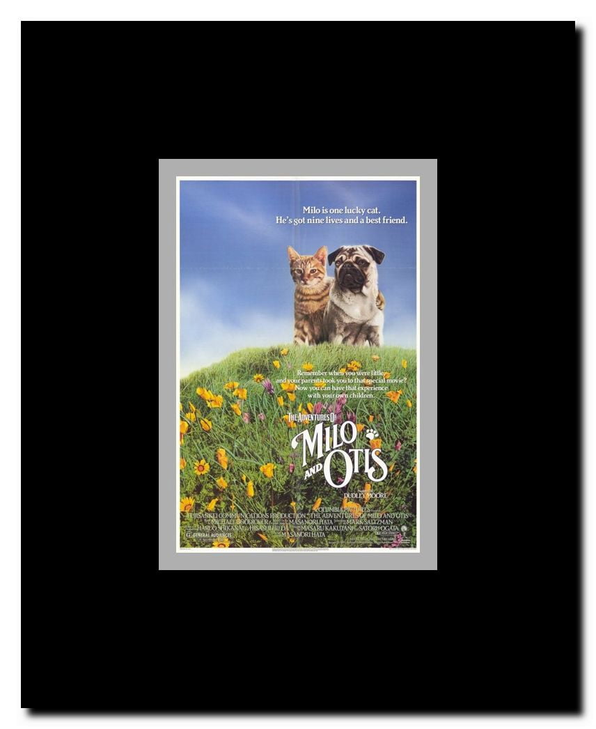 Milo and Otis Framed Movie Poster