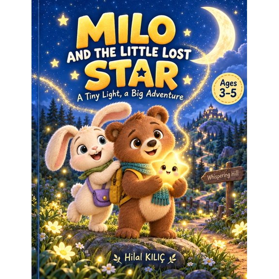 Milo and the Little Lost Star: A Tiny Light, a Big Adventure Story Book (Ages 3-5), (Paperback)