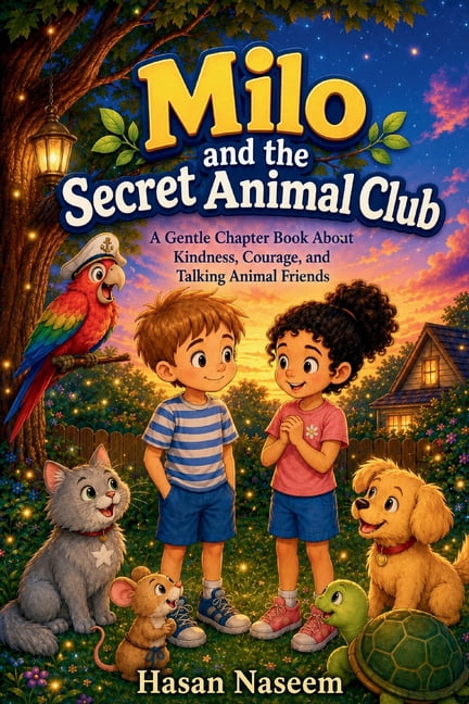Milo and the Secret Animal Club: A Gentle Chapter Book About Kindness, Courage, and Talking Animal Friends, (Paperback)