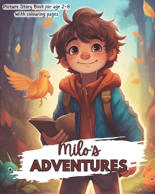 Milo Interactive Milo's Adventures - with self- colouring pages (Road Trip activities ...