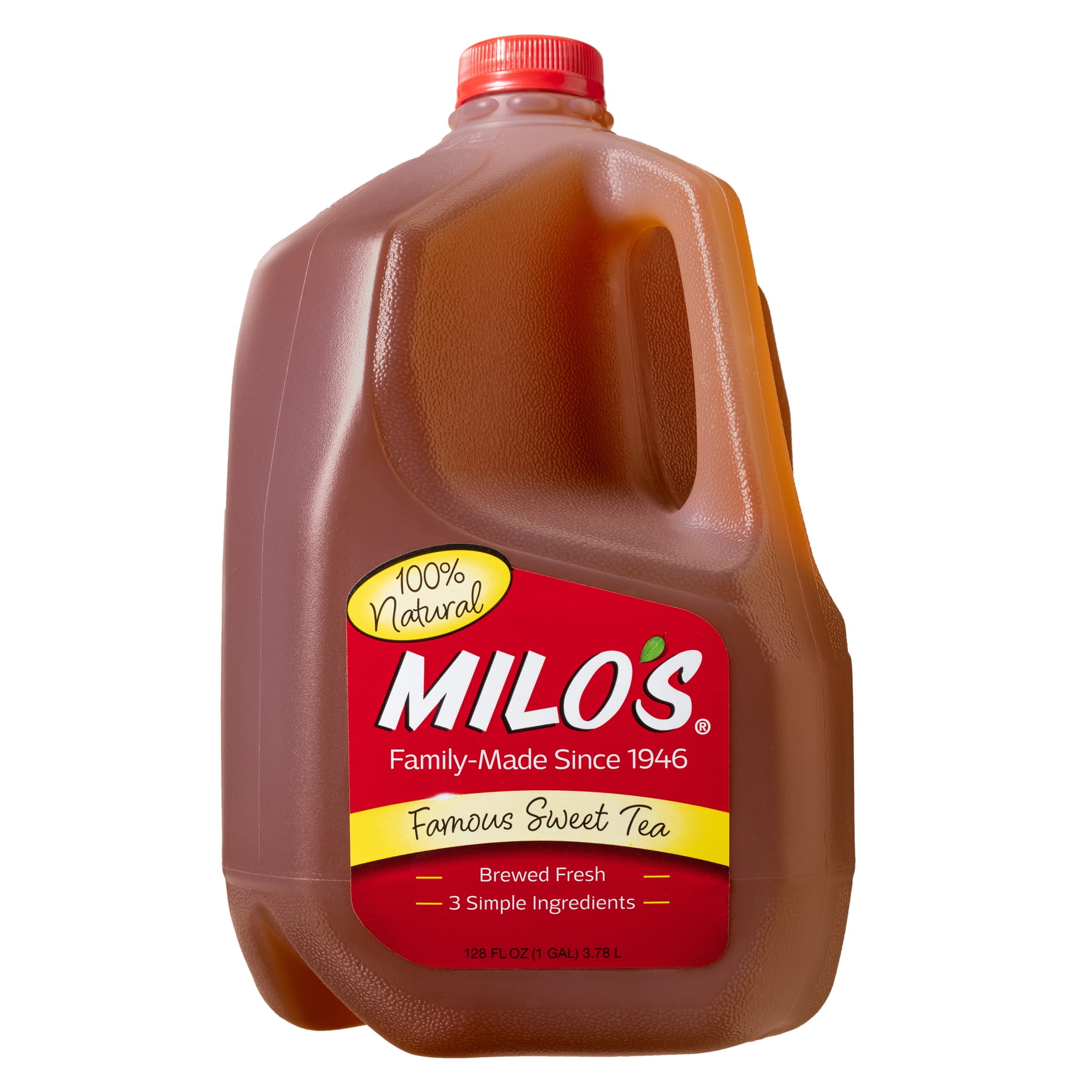 Milo's Famous Sweet Tea, 100 Natural, 128 fluid ounces