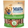 thumbnail image 1 of Milo’s Kitchen Beef Sausage Slices With Rice Dog Treats, 18 oz Bag, 1 of 11