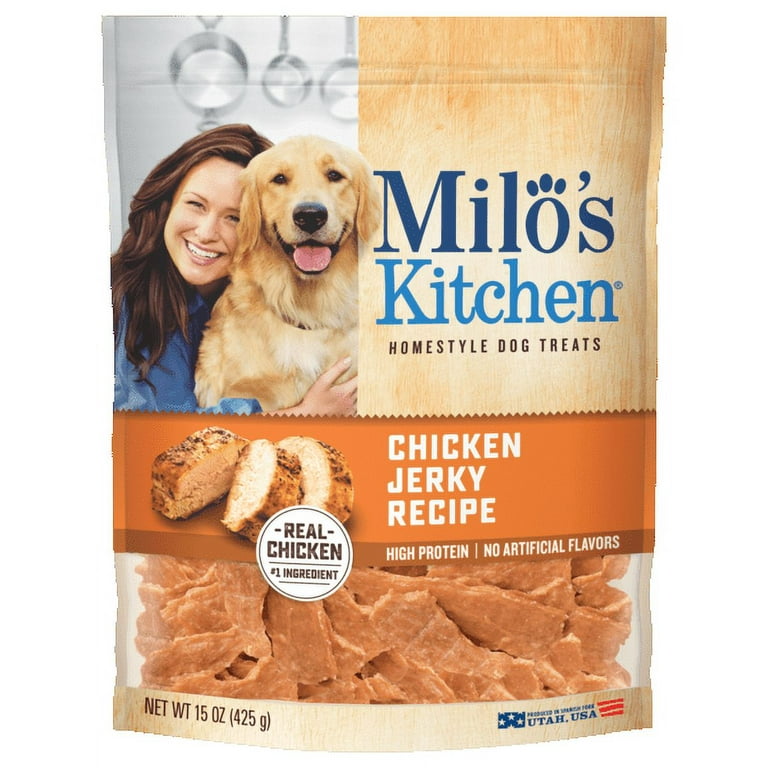 Milo's Kitchen Chicken Jerky Dog Treats