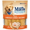 thumbnail image 1 of Milo’s Kitchen Chicken Jerky Recipe Dog Treats, 8.5 Ounce Bag, 1 of 12