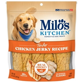 Milo’s Kitchen Chicken Jerky Recipe Dog Treats, 8.5 Ounce Bag