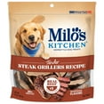thumbnail image 1 of Milo’s Kitchen Steak Grillers Recipe Dog Treats, 10 oz Bag, 1 of 12