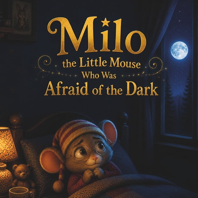 Milo the Little Mouse Who Was Afraid of the Dark: A Gentle Bedtime Story About Courage, Overcoming Fear, and Finding Com, (Paperback)