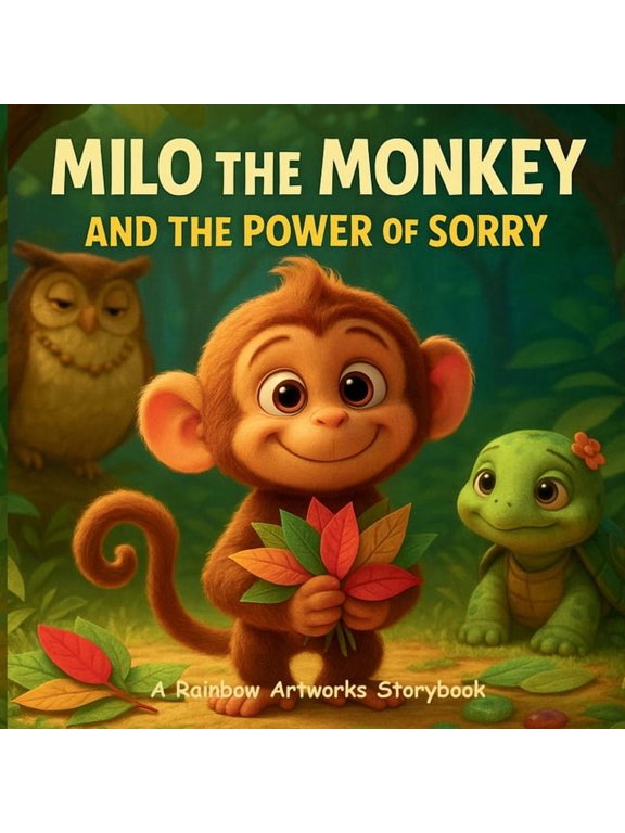 Moral Stories for Kids Milo the Monkey and the Power of Sorry: A Heartwarming Kids Storybook about Learning to Apologize and Making Things Righ, (Paperback)