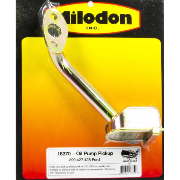 Milodon 18370 MLD18370 OIL PUMP PU FORD FE D/SUMP