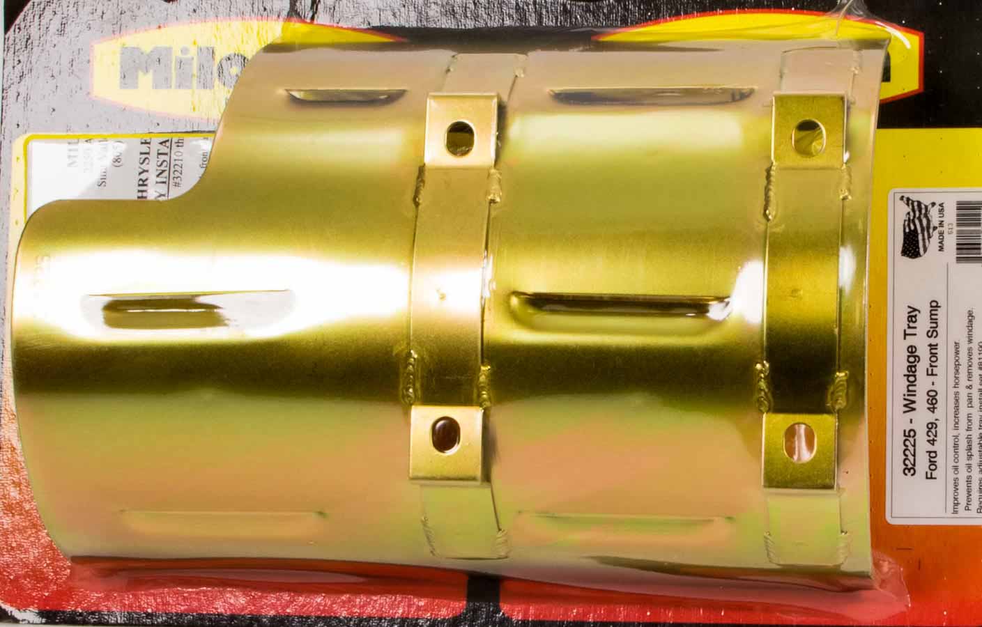Milodon 32225 MLD32225 WINDAGE TRAY BBF FRONT SUMP - Walmart Business ...