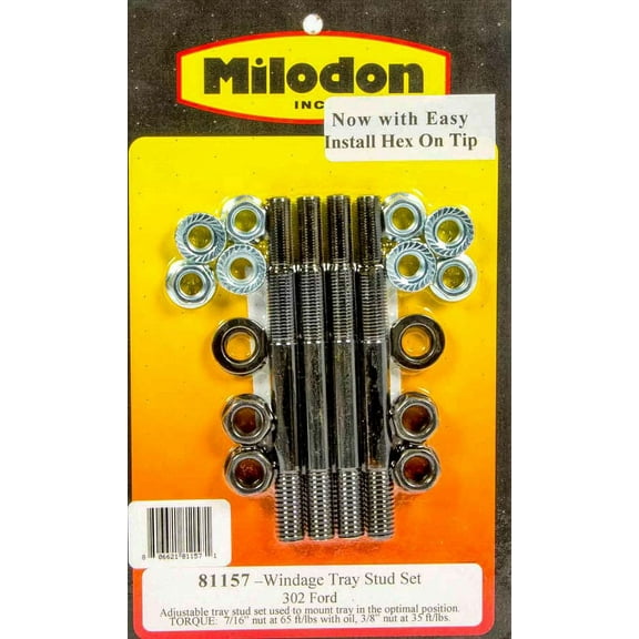 Milodon 81157 MLD81157 TRAY INSTALL KIT SBF