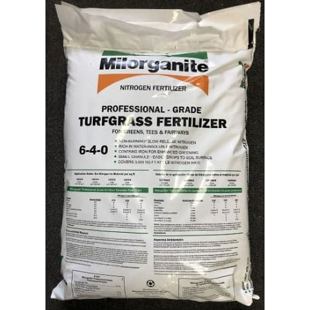 Milorganite Slow Release 6-4-0 Organic All-Purpose Fertilizer, 50 lbs