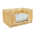 thumbnail image 1 of Milou Natural Rattan Small Pet Bed, 1 of 2
