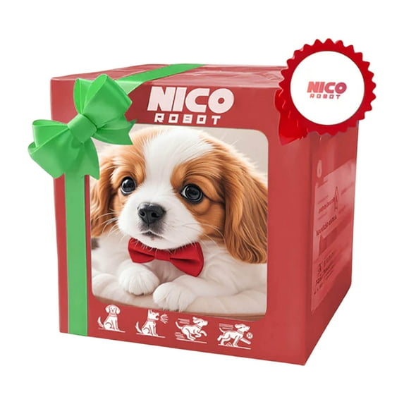 Milow - My Realistic Robot Puppy, Milow Robot Puppy, Robot Puppy That Acts Like a Real Puppy, Plush Teddy Toy Puppy Electronic Interactive Dog - Walking, Barking, Puppy Toys for Kids