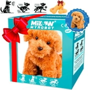 Milow Robot Puppy, Milow - My Realistic Robot Puppy, The Roboto Milow Puppy, Milow My Robot, Milow Realistic Robot Puppy, Milow Robotic Lifelike Dog, Toy Dogs That Walk and Bark White