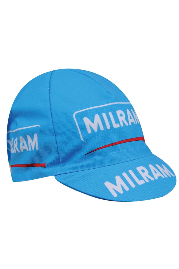 Milram Men's Pro Team Retro Euro Cycling Cap Hat