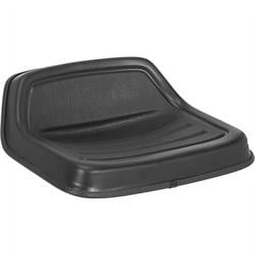 Milsco 1743 Michigan Seat Lowback Lawn & Garden Tractor Seat - Black, Model No. V-250