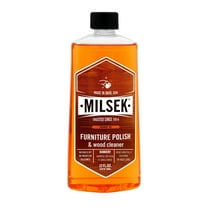 Milsek Liquid Furniture Polish and Wood Cleaner with Orange Oil, 12 oz