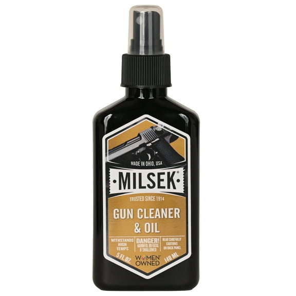 Milsek Gun Cleaner & Oil, 5-Ounce, 1 Bottle