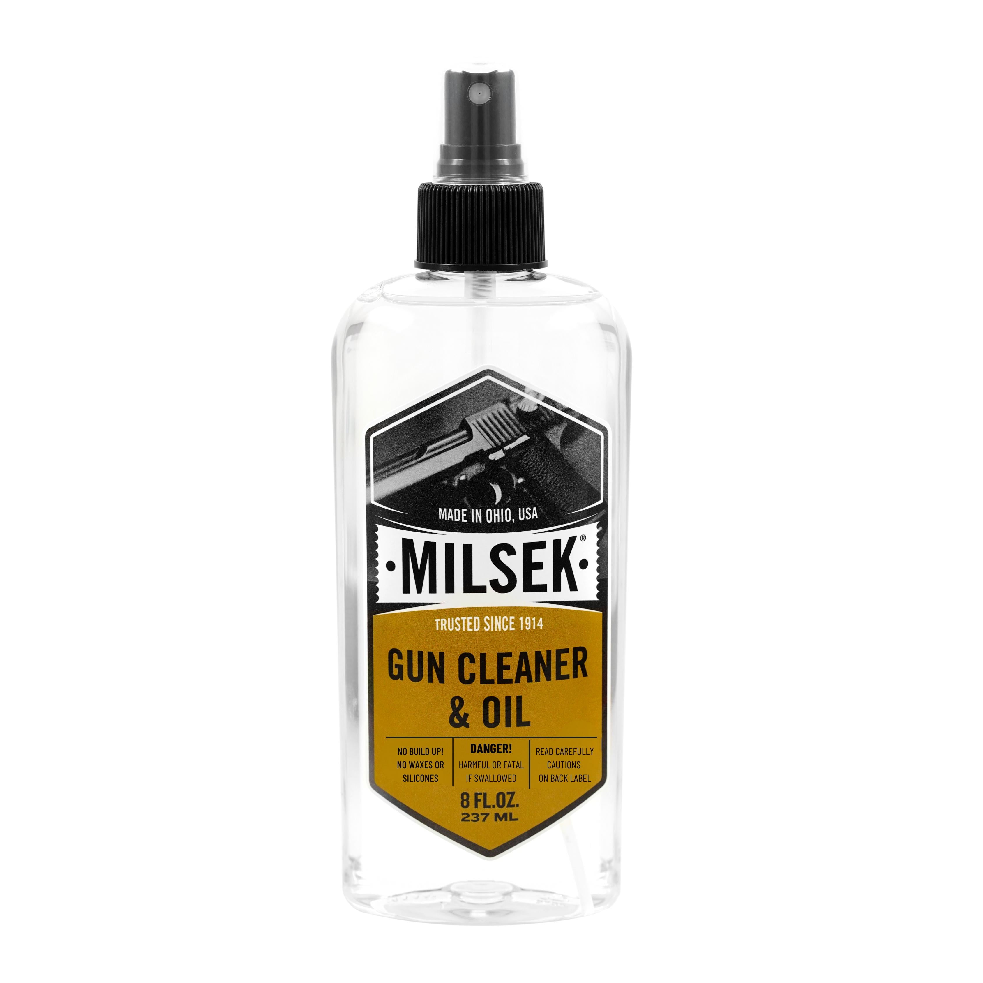 Milsek Gun Cleaner & Oil, 8Ounce