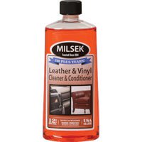 Milsek Leather & Vinyl Cleaner & Conditioner - 12 Oz With Microfiber Towel For Cars, Furniture, Jackets & More