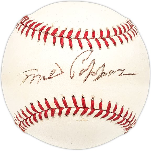 Milt Pappas Autographed Official NL Baseball Chicago Cubs SKU #227536