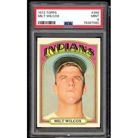 Milt Wilcox Card 1972 Topps #399