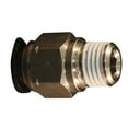 thumbnail image 1 of Milton 2200-9 1/4" MNPT 3/8" OD Push to Connect Tube Fitting - Box of 10, 1 of 1