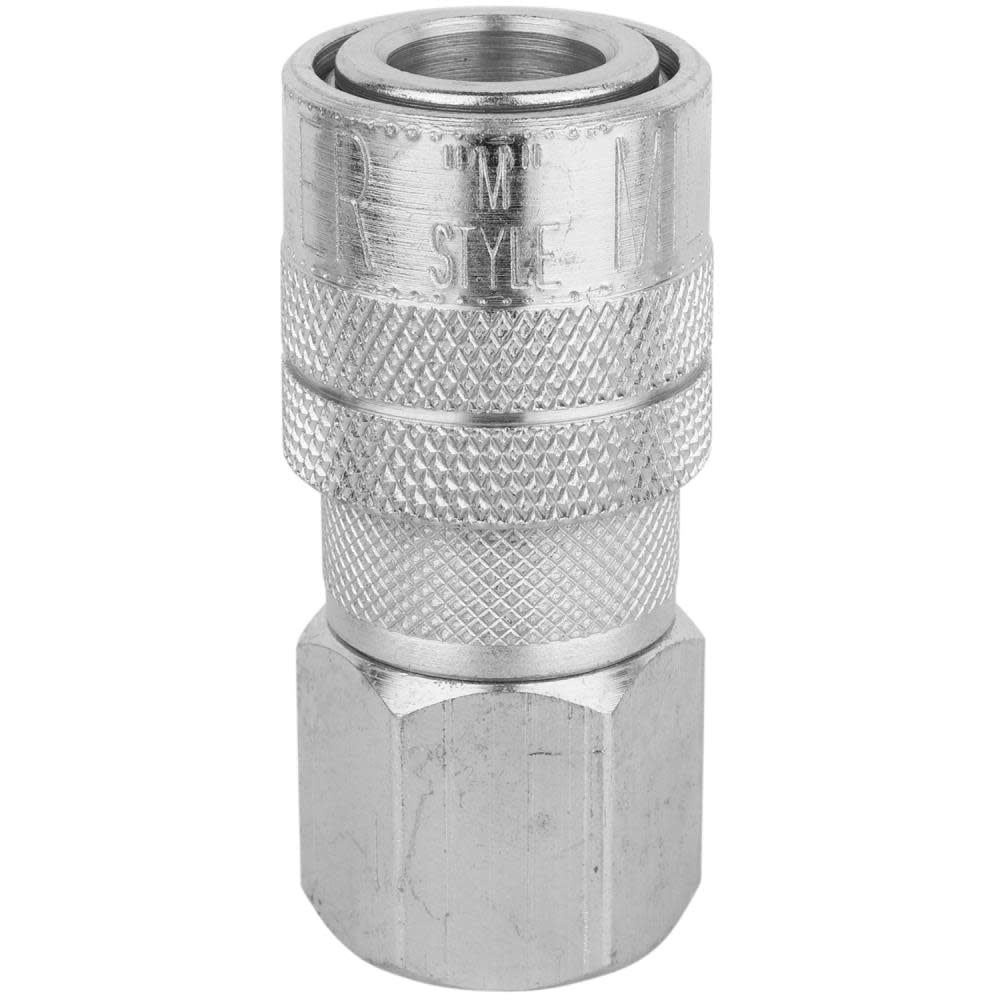 Milton 3/8In Fnpt Industrial Interchange M Style Quick Connect Steel