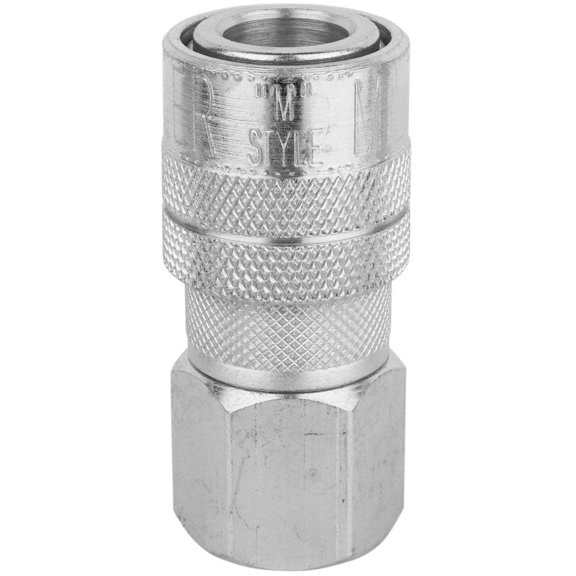 Milton 3/8In Fnpt Industrial Interchange M Style Quick Connect Steel Coupler