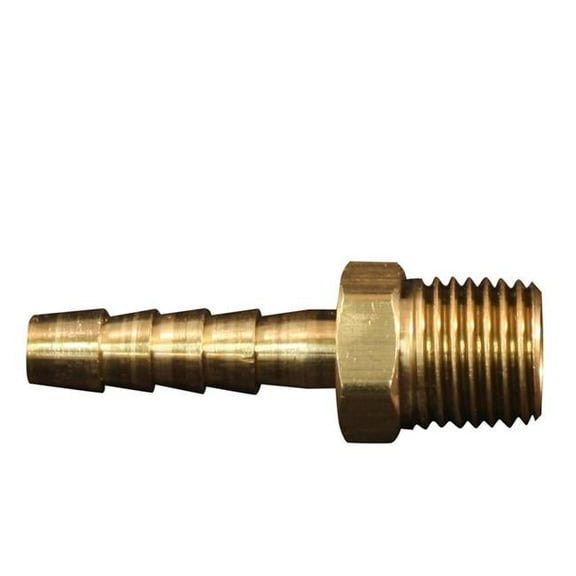 Milton 601BK 0.25 in. MNPT 0.31 in. ID Hose End Fitting