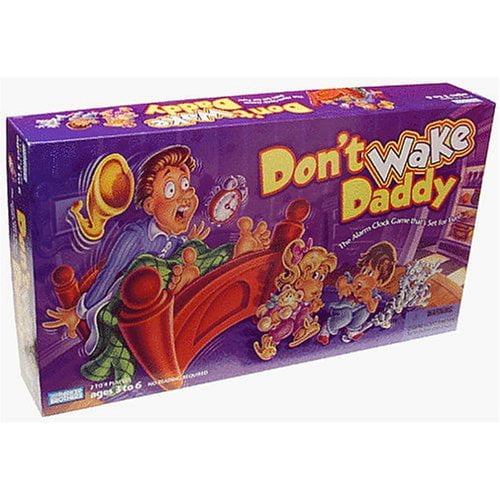 Open Box Milton Bradley Don't Wake Daddy Board Game, Family Fun, 2-4 Players