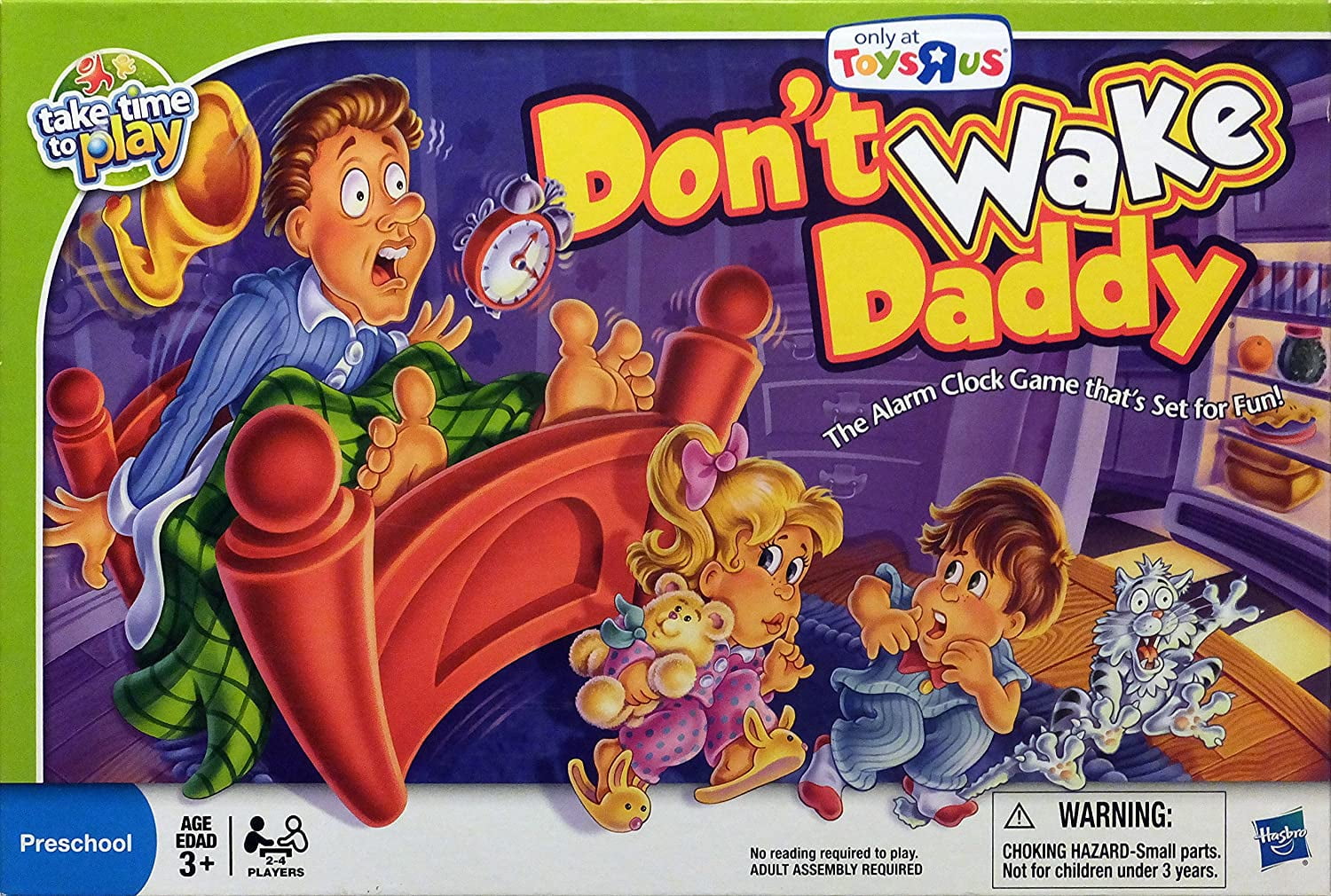 Milton Bradley Dont Wake Daddy Game