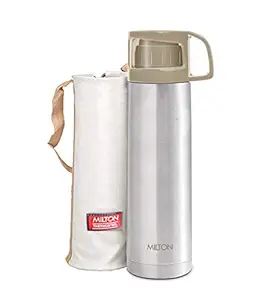 Milton Glassy 1000 Thermosteel Vacuum Insulated Flask with Jacket