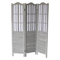 thumbnail image 1 of Milton Green Stars Dash 3-Panel Room Divider, Gray, 1 of 3