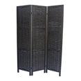 thumbnail image 1 of Milton Green Stars Mack 3-Panel Room Divider, Black, 1 of 3