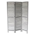 thumbnail image 1 of Milton Green Stars Max 3-Panel Room Divider, Gray, 1 of 3