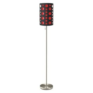 Red floor on sale lamp walmart