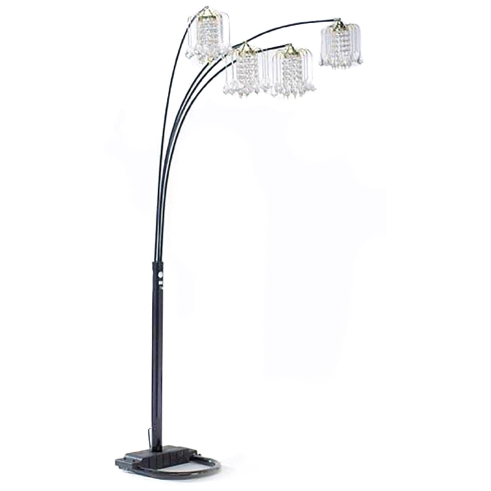 Milton Green Stars Silvia Adjustable 90-Inch Arc Floor Lamp with Dimmer ...