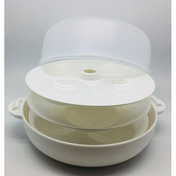 Milton HC-207 Idli Maker and Steamer, Makes 12 Idlis, White