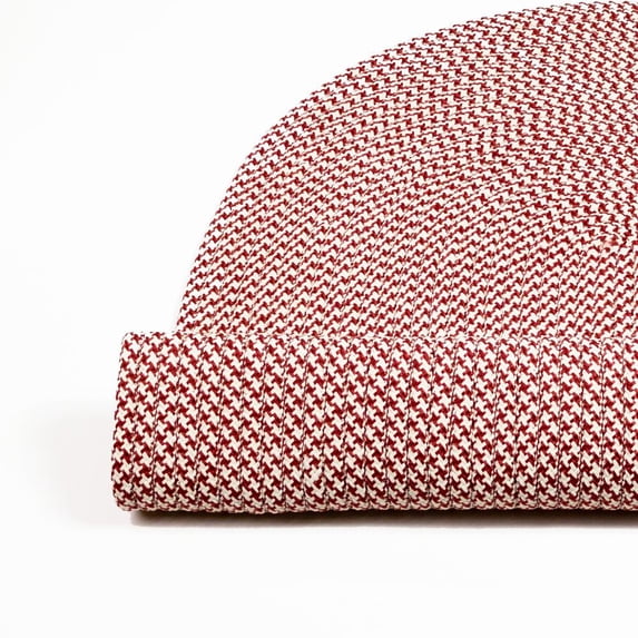 Milton Houndstooth Tweed - Red 13 x 16