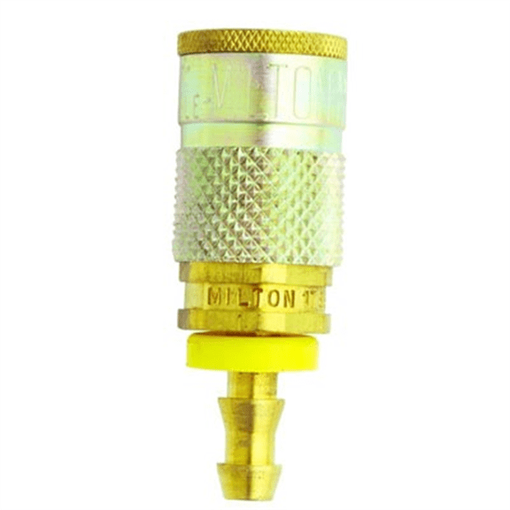 Milton Industries 1/4" Hose Barb Coupler T-Style