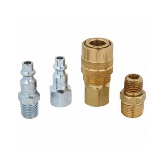 Milton Industries 122232 Coupler Plug Fitting Set - Pack of 10