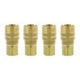 thumbnail image 1 of Milton Industries 715 1/4" FNPT M Style Coupler, 4-Pack, 1 of 2