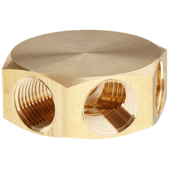 Milton Industries Air Manifold 3/8" Inlet 3 Outlets 3/8"